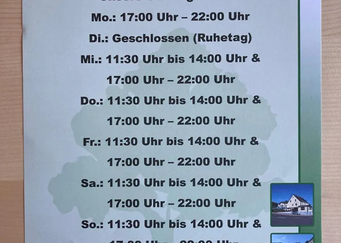 Restaurant Grüner Baum Pensión 3*